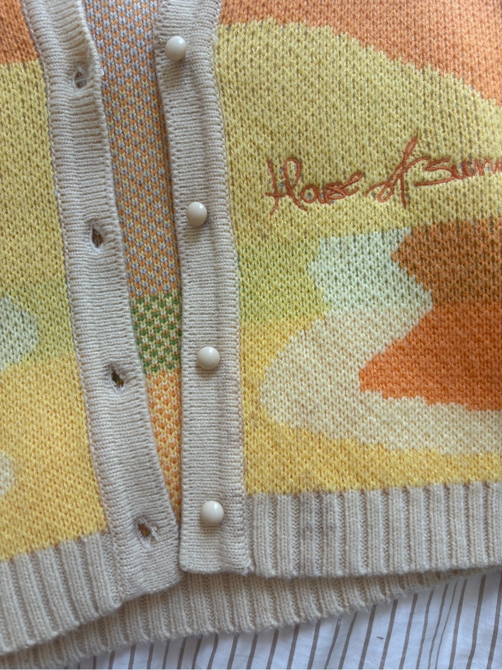 House of Sunny Day Tripper Cardigan Sweater Size 8 - Picture 3 of 3